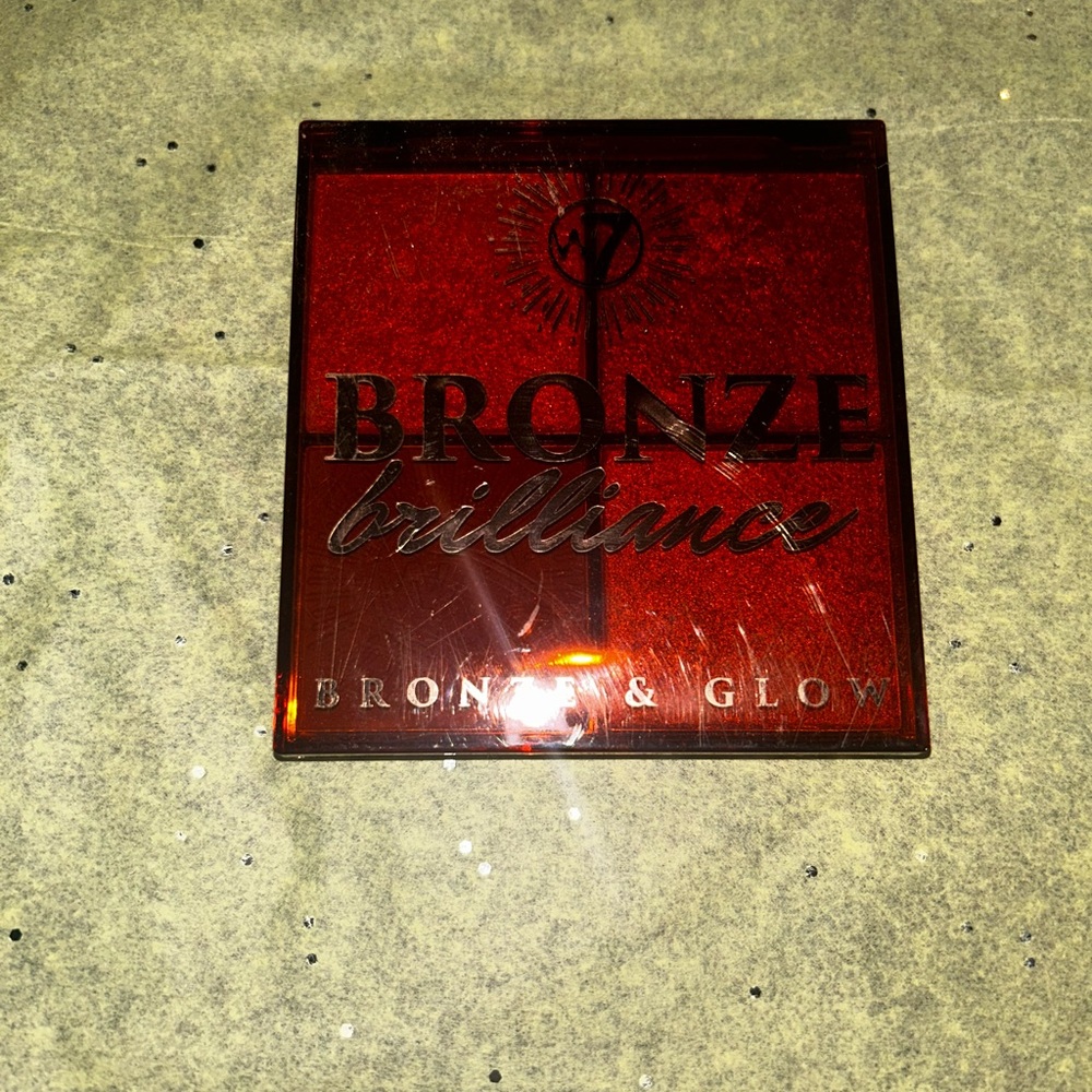 Bronze, brilliant, bronze, and glow palette